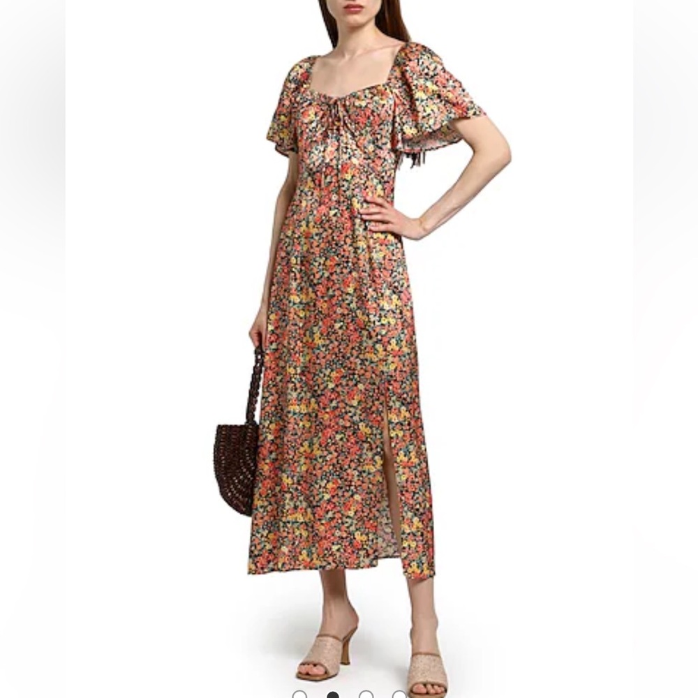 Topshop Multicolor Floral Maxi Dress